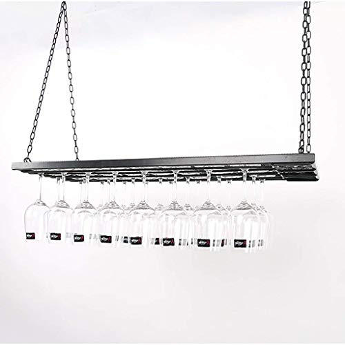 BYYB Estante para Copa de Vino: Debajo del gabinete Estante para vajilla, Soporte para Copa de Vino Colgante para Barra de Cocina Pub