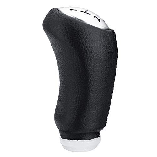 C-FUNN 5 Velocidad Cambio De Marchas De Cuero PU para Renault Laguna Megane 2 Clio 3 03-09