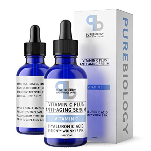 '"C Plus highest Concentrate Vitamin C Serum (30%) with Hyaluronic Acid & Breakthrough anti Wrinkle Complex – Natural, Complete anti Aging Serum for Face & Eyes (1 oz.)