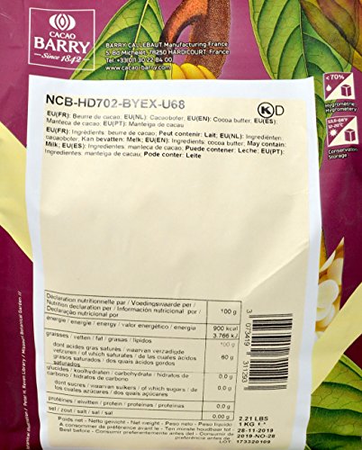 Cacao Barry - Manteca de Cacao 1kg