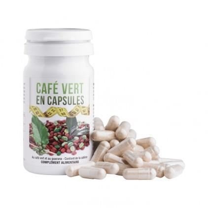 Café Verde Extra Minceur en cápsulas – 60 Cápsulas para 30 días de approvisionnement – fabricado en España