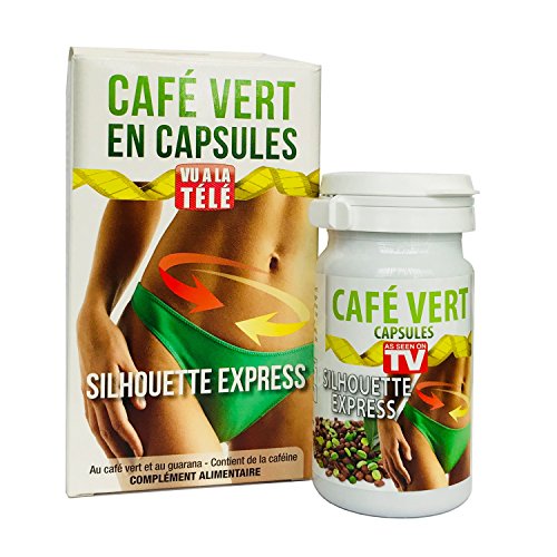 Café Verde Extra Minceur en cápsulas – 60 Cápsulas para 30 días de approvisionnement – fabricado en España