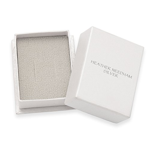 Caja de regalo - diseño abierto de plata de ley de gato broche con forma de - TAMAÑO: 39mm x 10mm