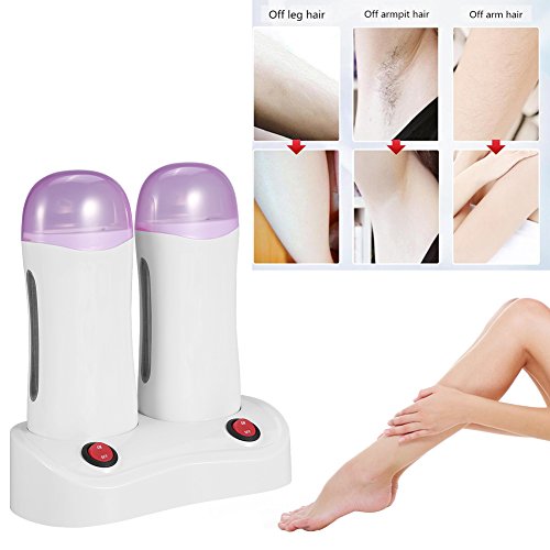 Calentador de cera roll-on para depilación profesional, Máquina de depilación corporal para pierna, axila, brazos, etc, depilación rápida simple