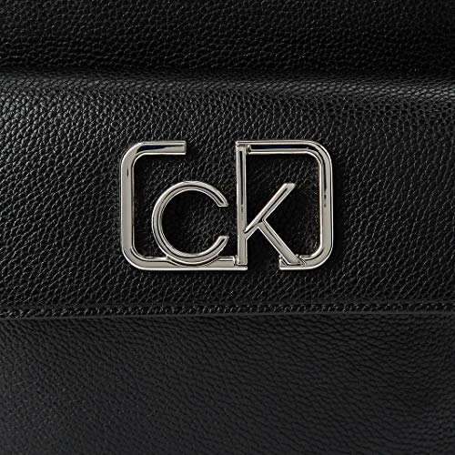 Calvin Klein - Ck Cast Backpack, Shoppers y bolsos de hombro Mujer, Negro (Black), 13x35x28 cm (W x H L)
