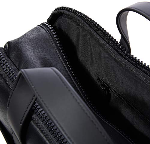 Calvin Klein CK UP 2G LAPTOP BAGHombreShoppers y bolsos de hombroNegro (Black) 10x38x37 centimeters (B x H x T)