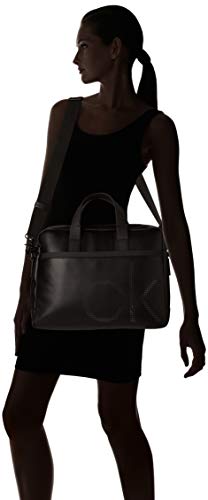 Calvin Klein - Ck Up Slim Laptop Bag, Bolsas para portátil Hombre, Negro (Black), 8x39x39 cm (B x H T)