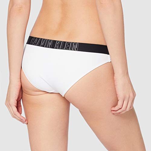Calvin Klein Classic HR Braguita de bikini, Blanco (Pvh White 143), 40 (Talla del fabricante: Large) para Mujer