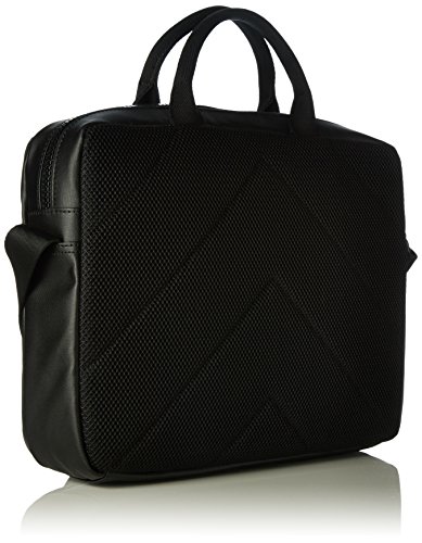 Calvin Klein Jeans Logan 2.0 Laptop, Bolso Bandolera para Hombre, Negro (Black 001 001), 31x39x10 cm (B x H x T)