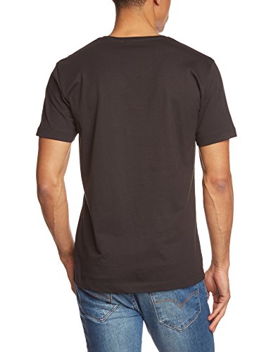 Calvin Klein Jeans TEE - Camiseta para hombre, color Negro (Meteorite), talla X-Small
