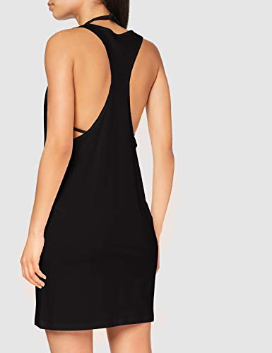 Calvin Klein Tank Dress Pareo, Negro (PVH Black BEH), (Talla del Fabricante: X-Large) para Mujer