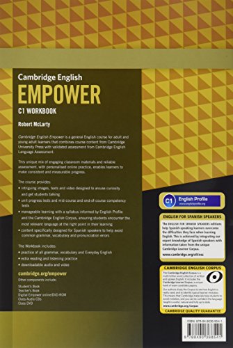 Cambridge English Empower for Spanish Speakers C1 Learning Pack (Student's Book with Online Assessment and Practice and Workbook)