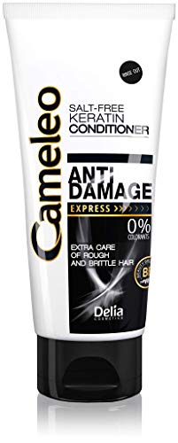 Cameleo Keratin Conditioner Express for Reconstruction of Extremely Damaged Hair - 0% Parabens, Salt & Colorants - 200ml by Cameleo
