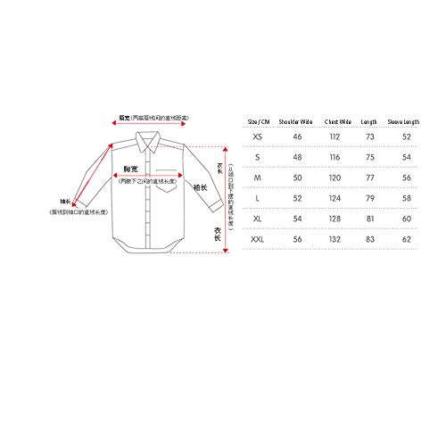 Camisa táctica de Manga Larga para Hombre-Juego Completo Camisa Militar para Hombre Camo Cargo Camisa de Combate al Aire Libre Chándal Conjunto Completo Pantalón Camuflaje Árbol-6-XL