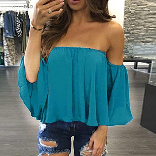 Camiseta de Manga Corta con Estampado Creativo para Mujer de Moda Informal Madre e Hijo Madre Blusa y Camisa Hombro sin Tirantes Imprimiendo Arriba Camisetas Mujer Manga Larga Originales