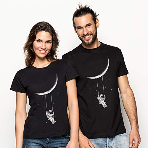 Camiseta Moon Swing - Espacio - Astronauta - 100% Algodón - Serigrafía