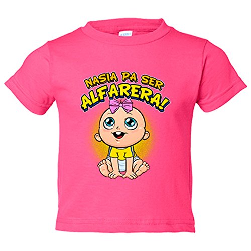 Camiseta niño nacida para ser Alfarera Alcorcón fútbol - Rosa, 3-4 años