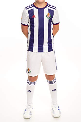 Camiseta oficial 1ª equipación del Real Valladolid C.F. Temporada 2019/20, Juventud unisex, Talla 152