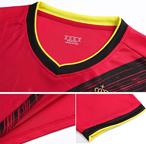 camisetas de fútbol Hombres y niños adultos, Hazard 10 Tielemans 8 Bruyne 7 camiseta de aficionados al fútbol, ​Trajes 2020 Uniformes del equipo Uniformes entrenamiento Con calcetines-Hazard 10-1