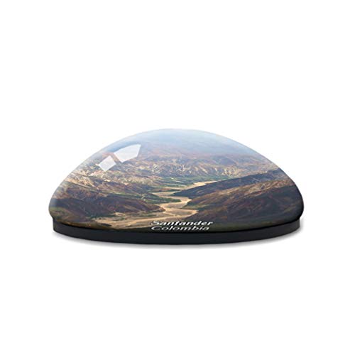 Cañón de Colombia Chicamocha Santander Imanes de Nevera Cristal para la Pegatina del refrigerador Recuerdos de Viaje de la Ciudad Pizarra Regalos para el hogar