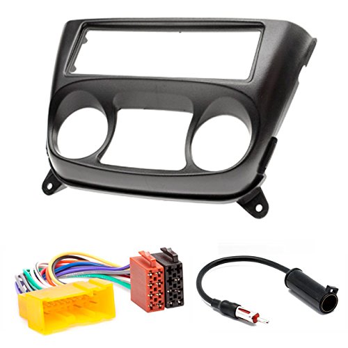 CARAV 11-024-18-10 1-DIN Marco de plástico para Radio para Nissan Almera (N16) 2000-2006