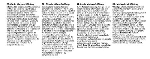 Cardo Mariano 3000mg - ¡Bote para 2 meses! - Apto para veganos - SimplySupplements