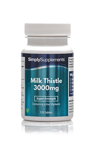 Cardo Mariano 3000mg - ¡Bote para 2 meses! - Apto para veganos - SimplySupplements