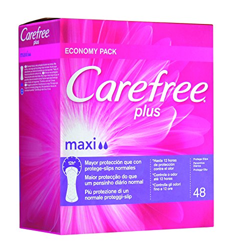 Carefree Maxi Plus Protege Slip - 48 Unidades - [paquete de 5]