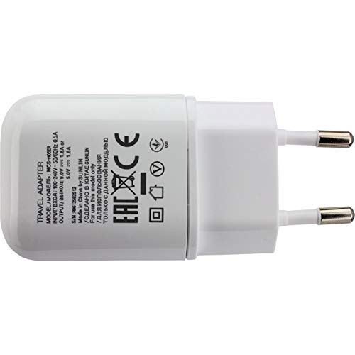 Cargador Original LG MCS-H05ER Carga Rapida USB-C para LG G5, G6, Nexus 5X, 6P, V20, V30, Bulk