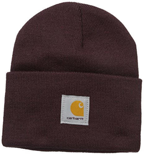 Carhartt mensA18 - Gorro para Reloj (acrílico, Talla única), Color Rojo