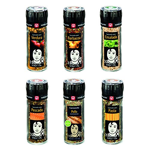 Carmencita Molinillos de Sazonadores - 1 Paquete