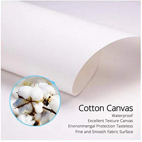 Carteles de pintura en blanco y negro sobre lienzo e impresión de cuadros de diente de león para decoración de dormitorio 40x50cm con marco gris