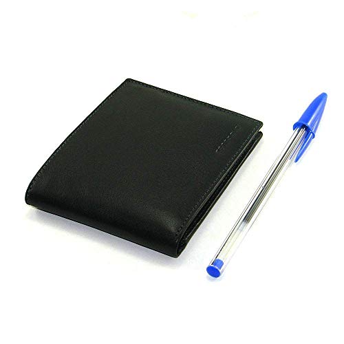 Cartera Hombre, Hecho a Mano en España, Marca Casanova, Hecha en Piel de Vacuno, Ref. 10095 Negro