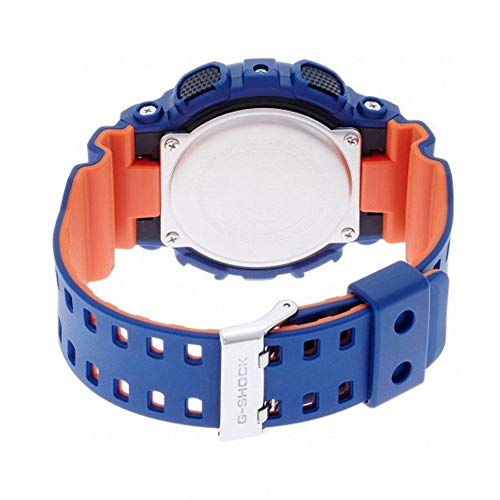 Casio G-SHOCK Reloj Analógico-Digital, 20 BAR, Azul, para Hombre, GA-100L-2AER