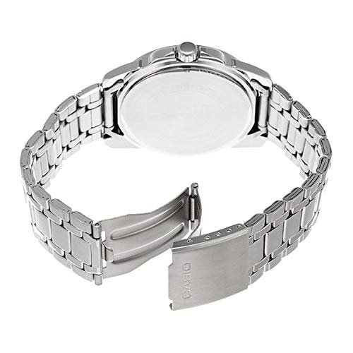 Casio Reloj Analógico de Cuarzo con Correa en Acero Inoxidable MTP-1314PD-1AVEF