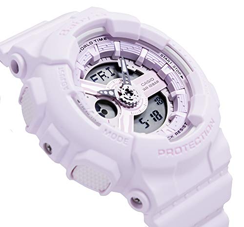 Casio Reloj Analogico-Digital para Mujer de Cuarzo con Correa en Resina BA-110-4A2ER