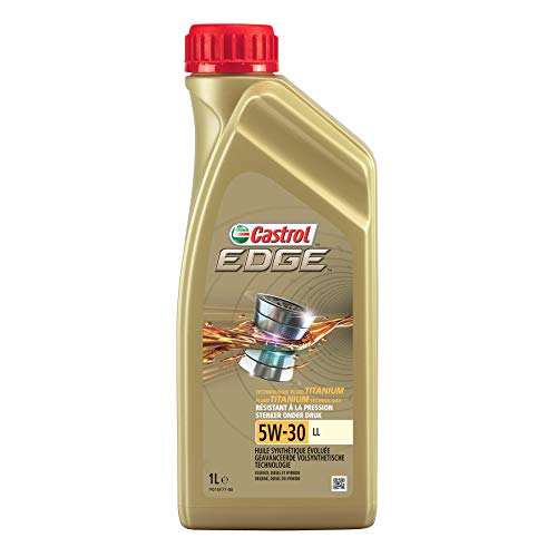 Castrol 57418 EDGE Titanium Aceite para Motor FST 5W-30 LL, 1L (Sello alemán)