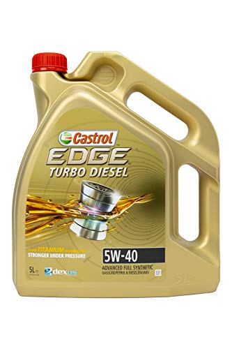 Castrol EDGE Turbo Diesel Aceite de Motores 5W-40 5L (Sello alemán)