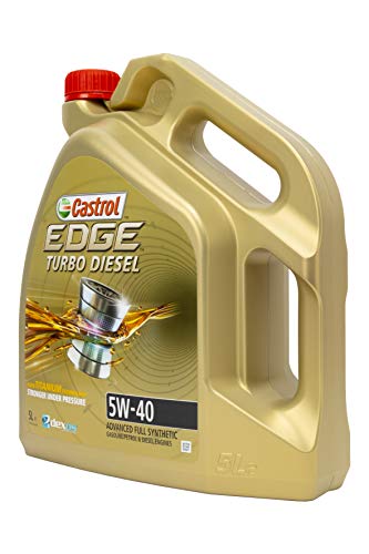 Castrol EDGE Turbo Diesel Aceite de Motores 5W-40 5L (Sello alemán)