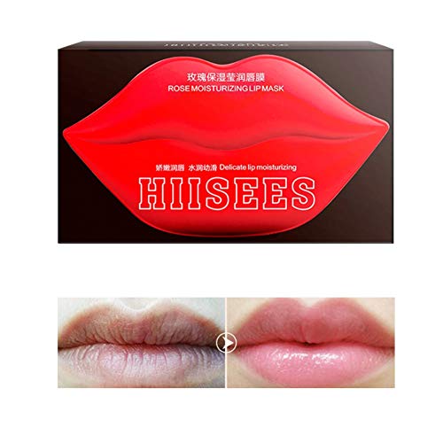 CawBing Lip Mask Rose Essence Nourish Protect Lips Care Hidratante
