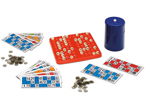 Cayro - Bingo automático - Juego Tradicional - Juego de plástico - Juego para niños y Adultos - Juego de Mesa (301)