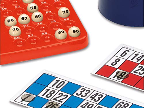 Cayro - Bingo automático - Juego Tradicional - Juego de plástico - Juego para niños y Adultos - Juego de Mesa (301)