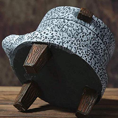 Cenicero al Aire Libre de Cigarrillos Cenicero de Ardilla de Resina Linda con Tapa Hogar y jardín Gran Buffet Rosa Barra portátil para Fumar aqcxjff