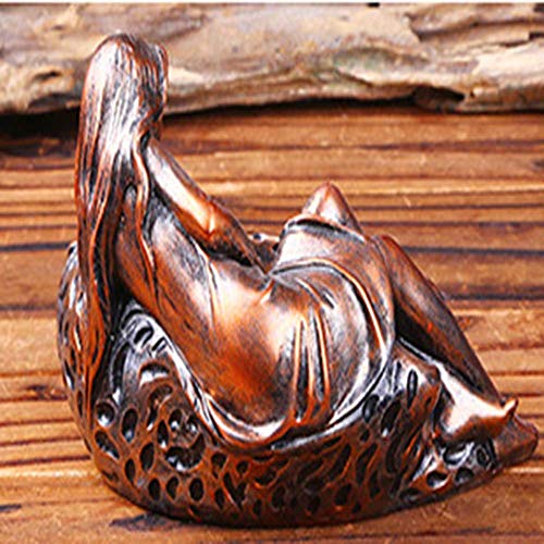 Cenicero de Resina de la Bella y la Bestia cenicero Creativo decoración del hogar Boquilla Creativa Sexy Sexy piernas largas