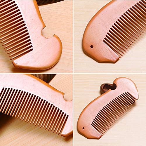 Cepillo de pelo de cerdas de jabalí, Cepillo de pelo de cerdas de jabalí antiestático, Peine de madera natural, Cepillo de peinado profesional para rizos y rizos