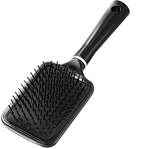 Cepillo de Pelo de Paleta Grande Plana Desenredante Trabaja en Cabello Mojado o Seco para Mujeres Hombres Niños, Cepillo de Pelo No Más Enredos para Cabello Natural Rizado Grueso Fino Largo