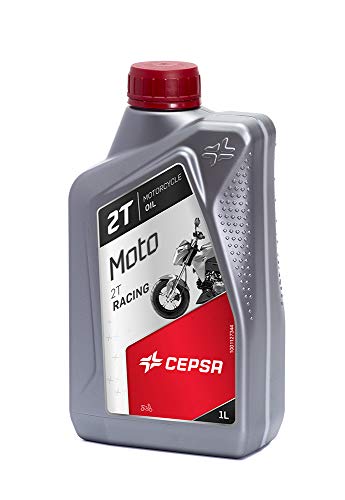 CEPSA 514204187 Moto Racing Lubricante de Tecnología Sintética para Motos de 2T