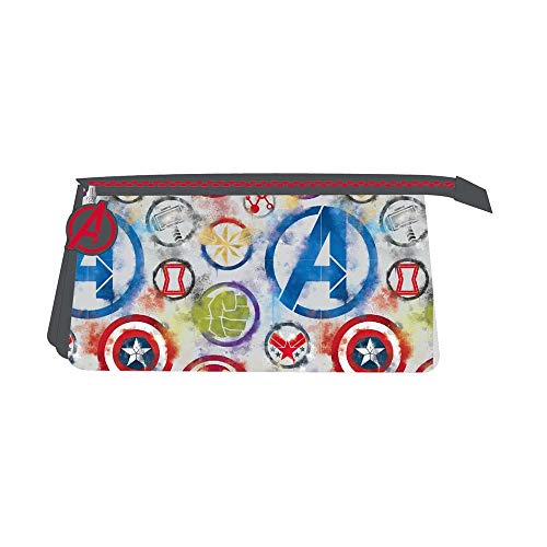 Cerdá - Estuche Triple Escolar de Avangers - Licencia Oficial de Marvel Studios