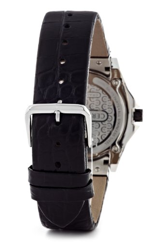 Cerruti CRA020A212B - Reloj analógico de caballero de cuarzo con correa de piel negra - sumergible a 100 metros