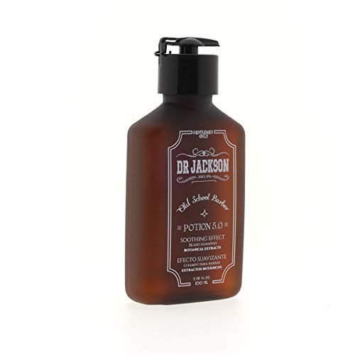 Champú profesional para barbas Dr. Jackson con extracto de Sándalo, efecto calmante y aromatizante (100 ML - ON ROAD) - Potion 5.0